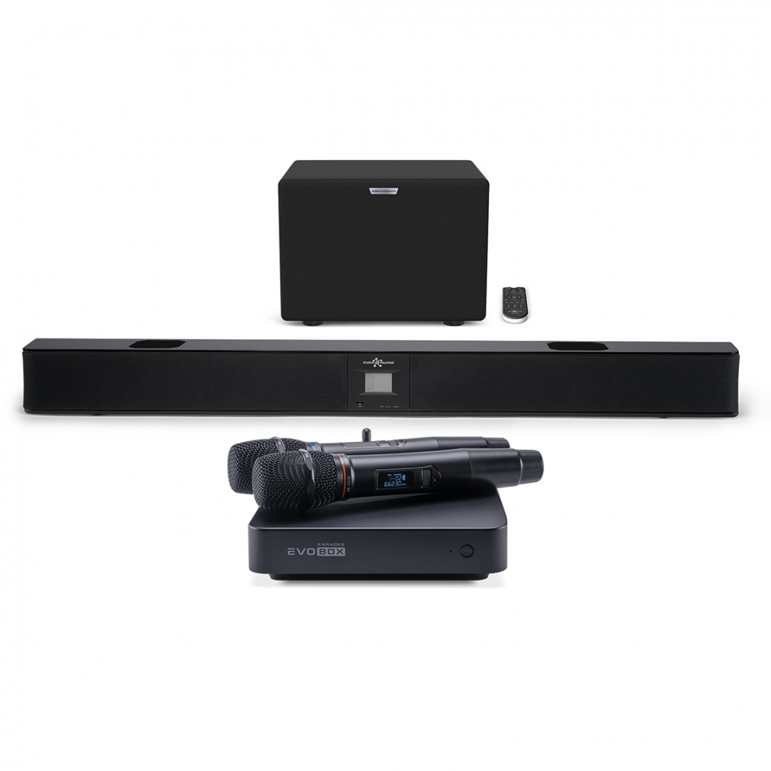 караоке-комплект EVOBOX Plus + EvoSound Bar (саундбар с караоке) в Когалыме